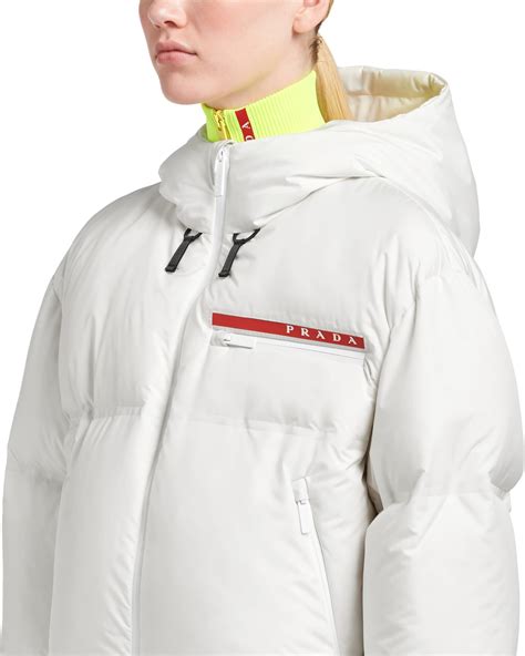 white prada jacket mens|Prada puffer jacket ladies.